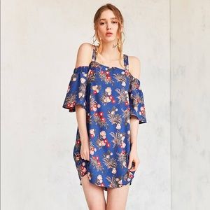 Urban Outfitters Kimchi Blue off-shoulder dress